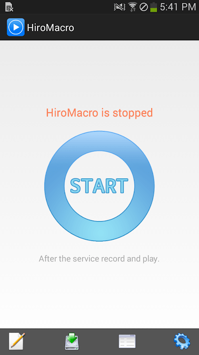 HiroMacro - Start